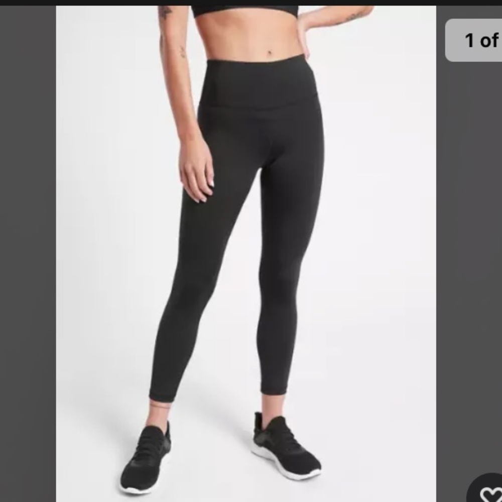 Athleta Black High-Waist Leggings